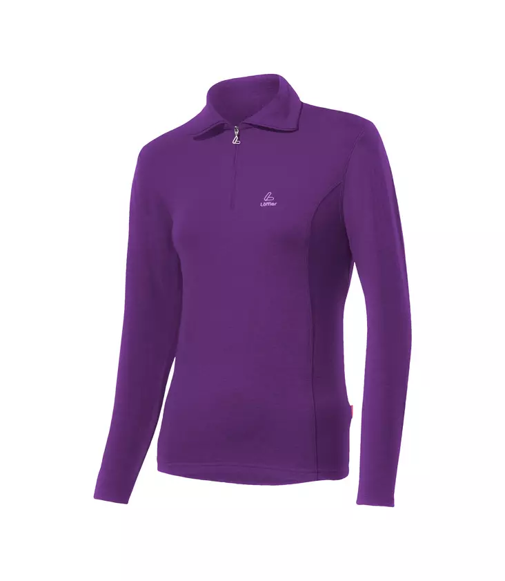 Löffler DA. Trastex Zip naisten poolopaita - Merinovillaiset ja tekniset alusasut - 10990-556 - 1