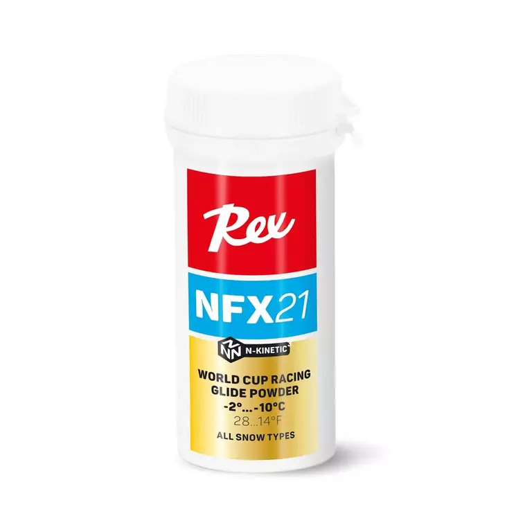 Rex NFX 21 Sininen Pulveri - Suksien pinnoitteet voiteluun - 4706 - 1
