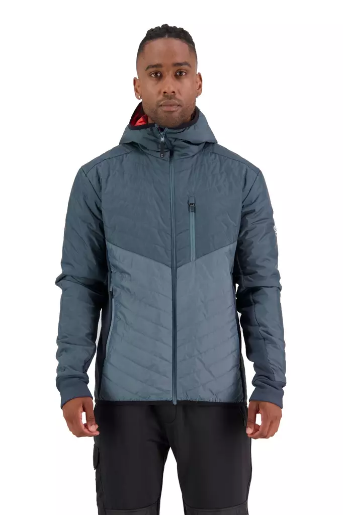 Mons Royale - Arete Wool Insulation Hood - miesten liner takki - Liner- ja fleecetakit - 100451-1165-566 - 1