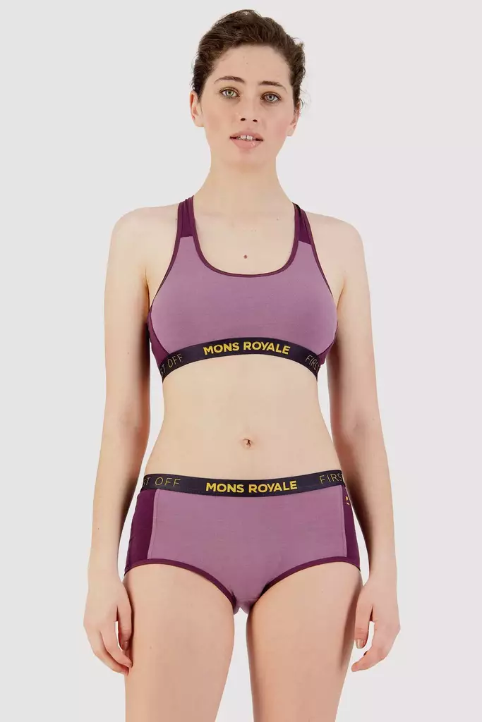 Mons Royale - Sierra Sports Bra - merinovillaiset urheiluliivit - Merinovillaiset ja tekniset alusasut - 100167-1169-946 - 1