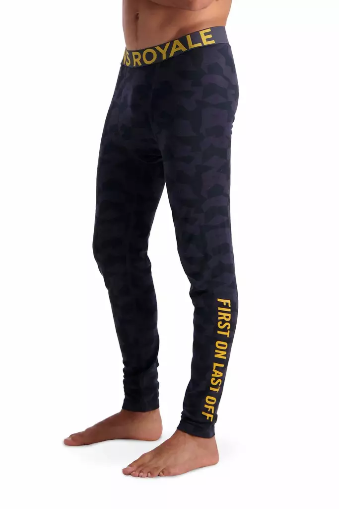 Mons Royale Double Barrel Legging miesten merinovillaiset pitkät kalsarit - Merinovillaiset ja tekniset alusasut - 100077-1075-166 - 1