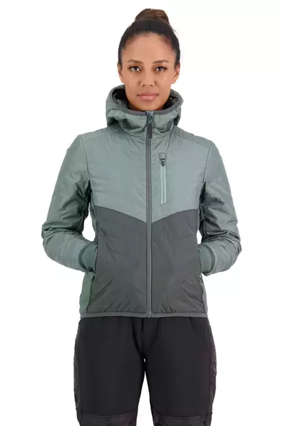 Mons Royale - Neve Wool Isulation Hood - naisten liner takki - Naisten linerliivit - 100454-1165-557 - 1