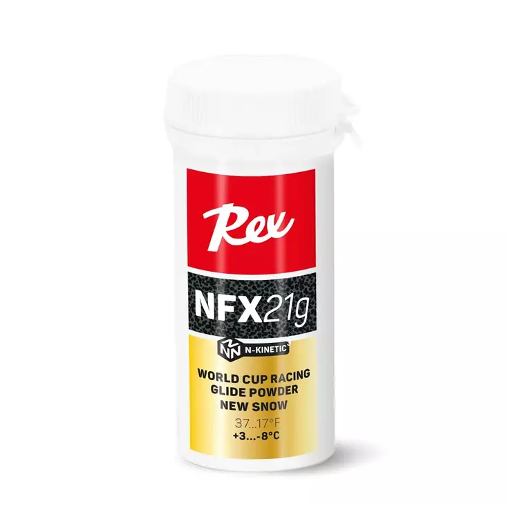 Rex NFX 21G Musta Pulveri - Suksien pinnoitteet voiteluun - 4707 - 1