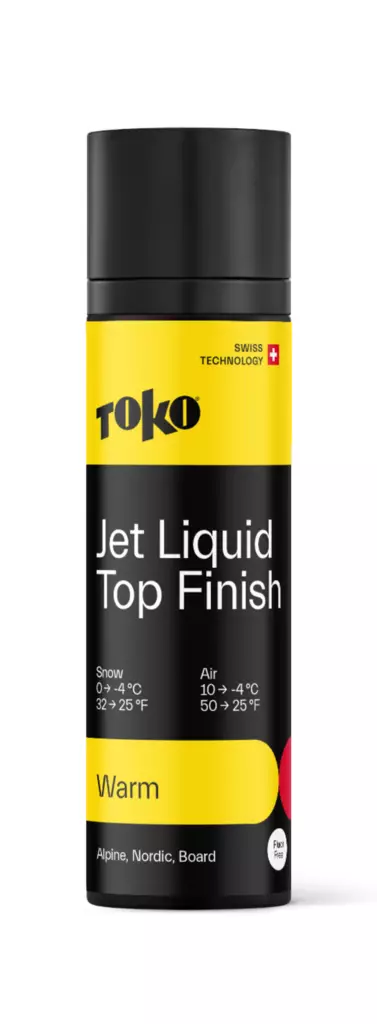 Toko Jet Liquid Top Finish Warm 70ml - Suksien pinnoitteet voiteluun - 5503007 - 1