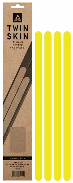 Fischer Twin Skin Yellow Wide - Pitokarvasukset - K52218 - 1