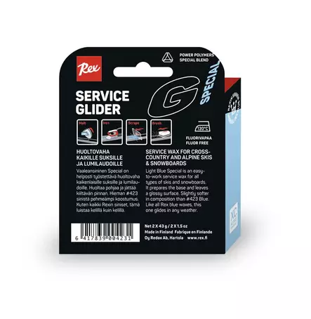 Rex 428 Light Blue Special Service 86g - Luistoparafiinit - 428 - 2