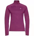 Odlo Millennium Element Half-Zip LS Midlayer naisten tekninen aluspaita - Merinovillaiset ja tekniset alusasut - 313261-30688 - 1