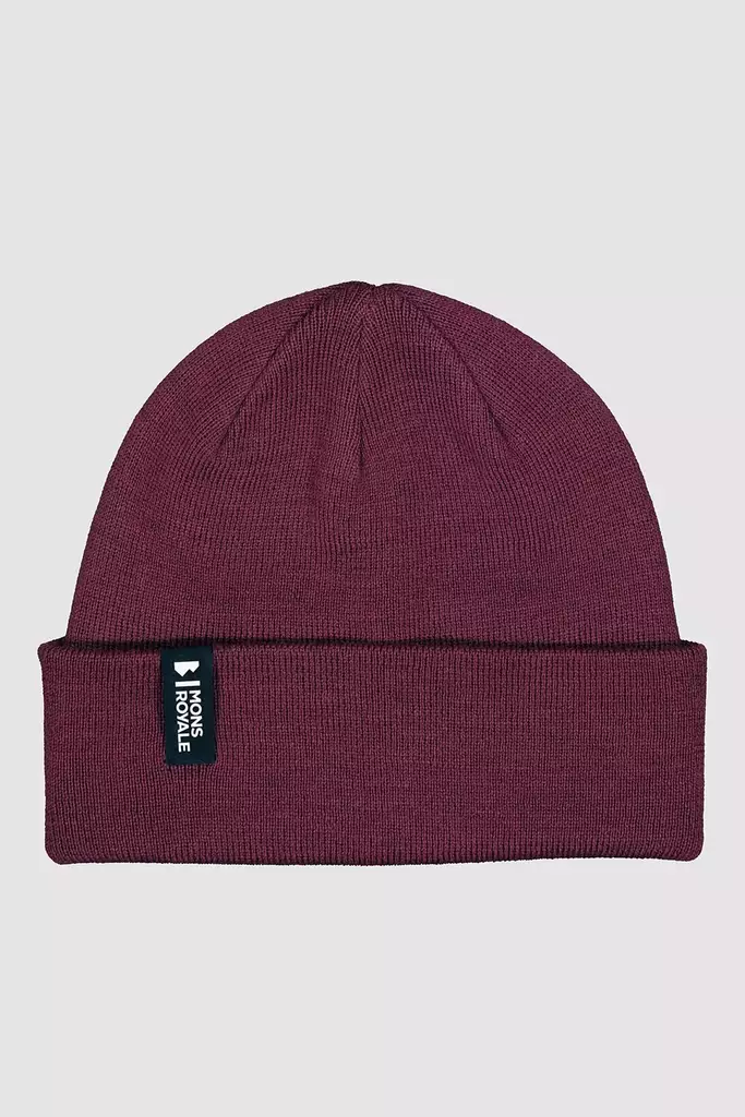 Mons Royale - McCloud Beanie - merinovillainen pipo - Pipot - 100487-1165-648 - 1