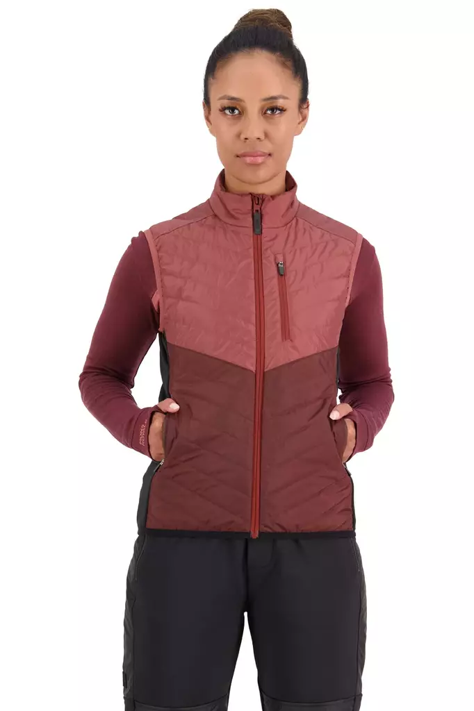 Mons Royale - Neve Wool Insulation Vest - naisten liner liivi - Naisten linerliivit - 100455-1165-578 - 1