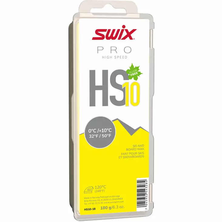 Swix HS10 Yellow 180g - Luistoparafiinit - HS10-18 - 1