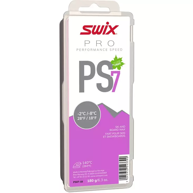 Swix PS7 Violet 180g - Luistoparafiinit - PS07-18 - 1
