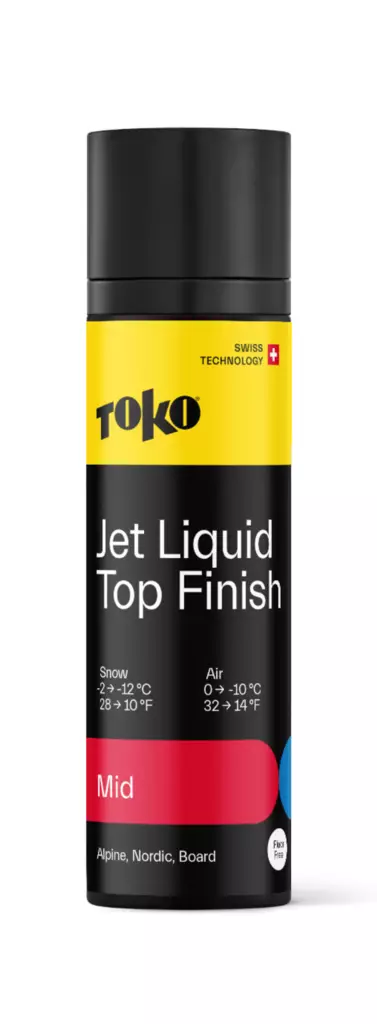 Toko Jet Liquid Top Finish Mid 70ml - Suksien pinnoitteet voiteluun - 5503008 - 1