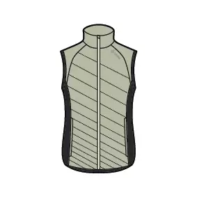 Löffler - Vest PL60 - naisten hiihtoliivi - Naisten hiihtotakit - 23189-639 - 1