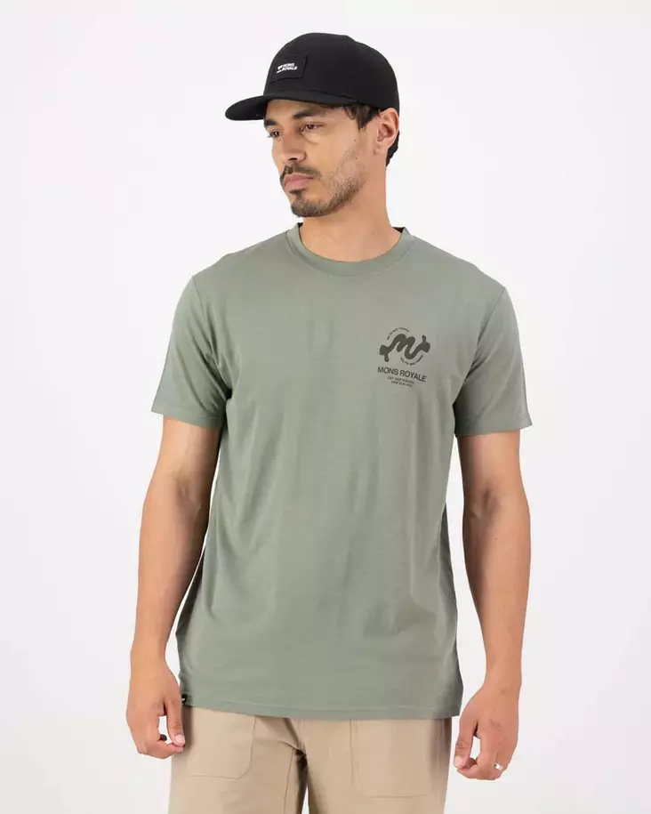 Mons Royale Icon Merino Classic T-Shirt - Merinovillaiset ja tekniset alusasut - 100275-1280-919 - 1