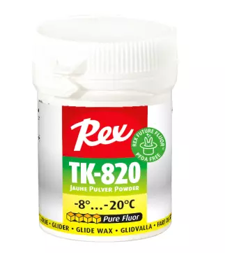 Rex TK-820 Fluoripulveri - Suksien pinnoitteet voiteluun - 489 - 1