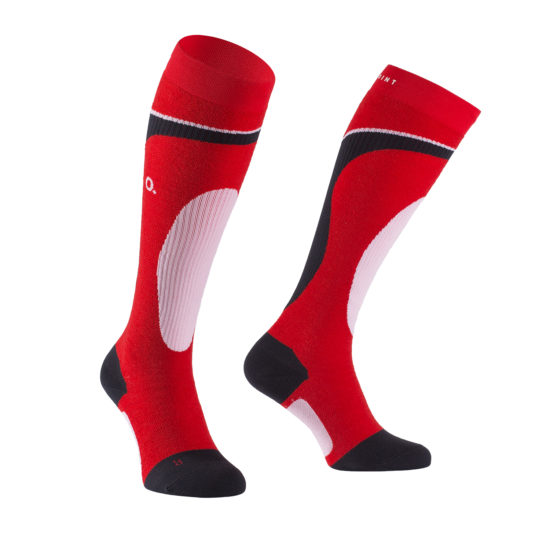ZeroPoint Alpine Medium Compression miesten laskettelusukat - Sukat ja kengät - MASREDWB - 1