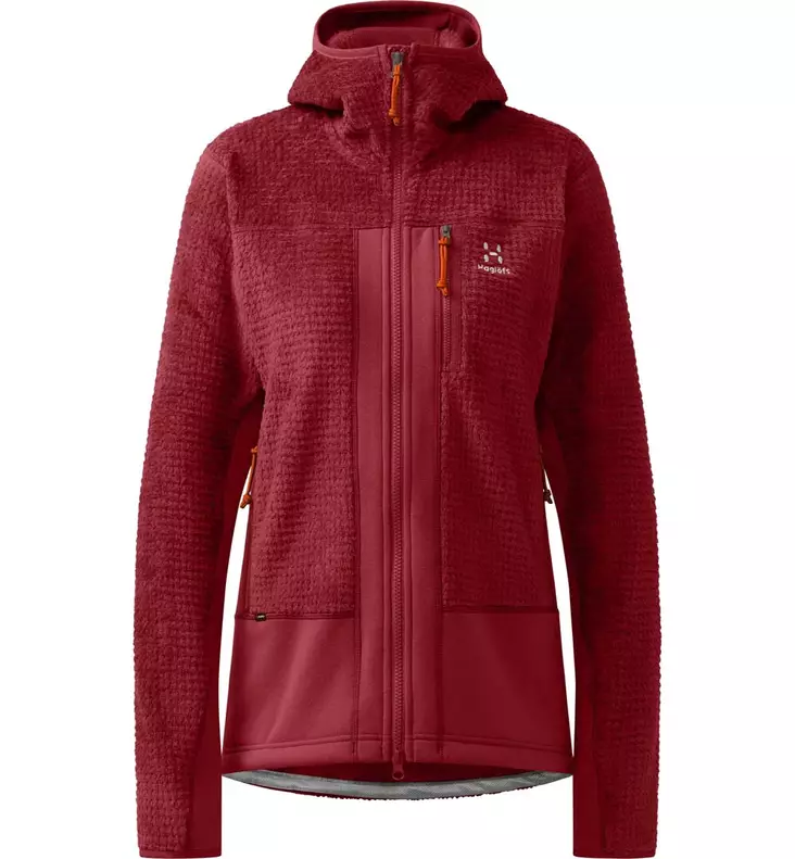 Haglöfs Vassi Mid Hood W - naisten fleece-takki - Naisten liner- ja fleecetakit - 606826-5RC - 1
