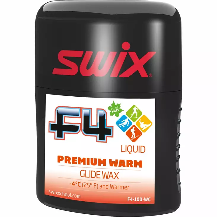 Swix F4-100NW Glidewax Liq. Warm 100ml - Nestemmäiset voiteet - F4-100WC - 1