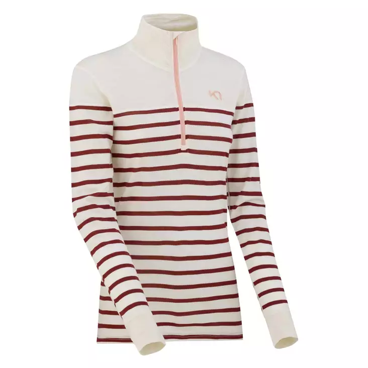 Kari Traa MASKE H/Z, naisten merinovillainen paita - Merinovillaiset ja tekniset alusasut - 622292-NWHITE - 1