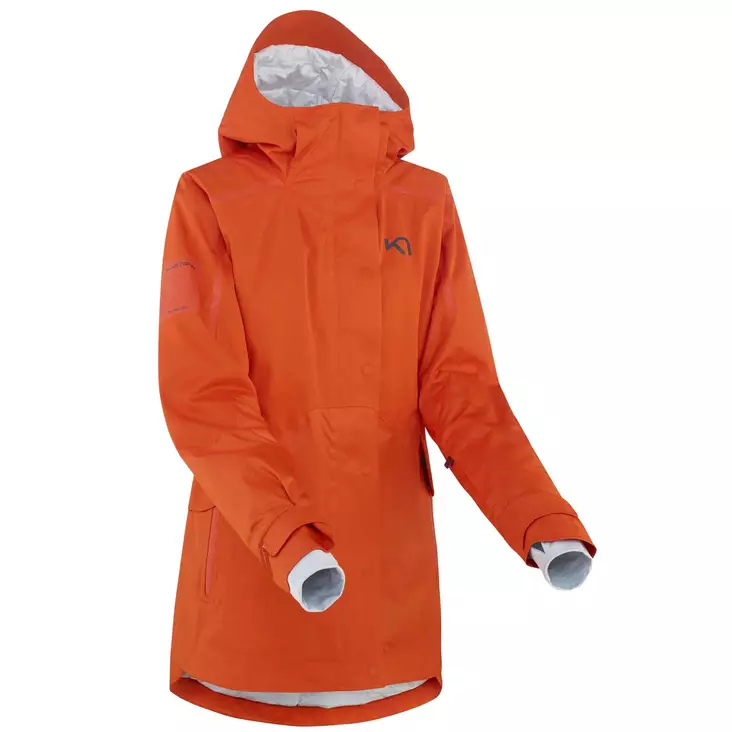 Kari Traa Voss Ski Jacket - Naisten laskettelutakki - Naisten toppatakit - 622886-FLAME - 1