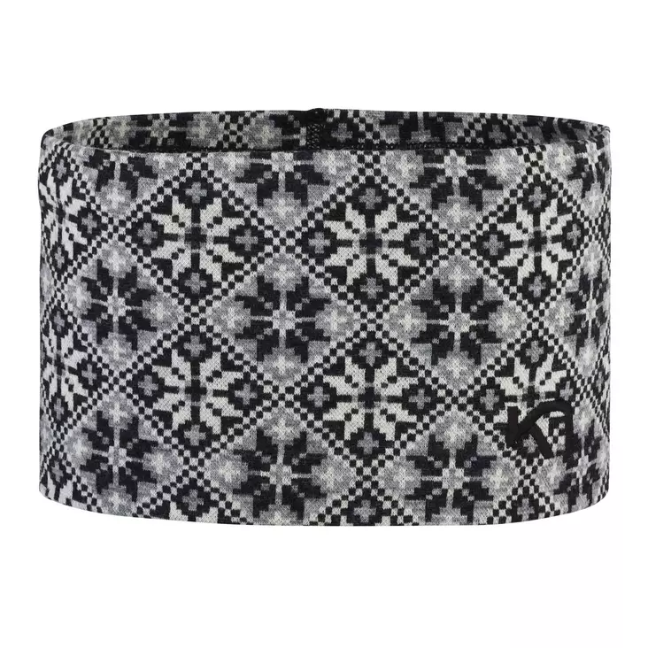 Kari Traa - Rose Headband - naisten merinovillainen panta - Bandanat ja tuubihuivit - 611225-BLACK - 1