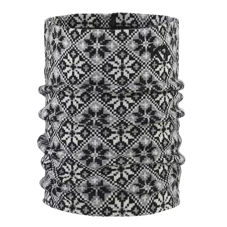 Kari Traa - Rose Tube - naisten merinovillainen tuubihuivi - Bandanat ja tuubihuivit - 611226-BLACK - 1