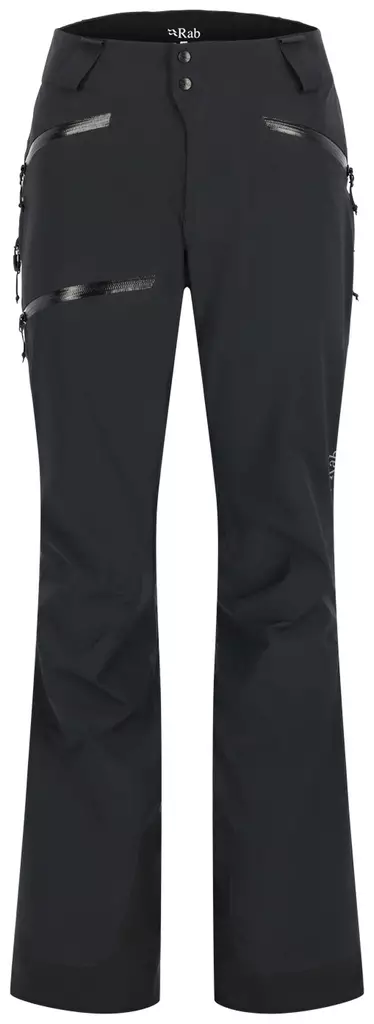 Rab Khroma Kinetic Waterproof Pants W - Naisten kuorihousut - QWH-41-BLK - 1