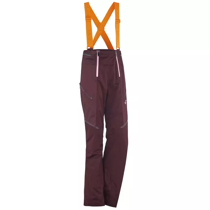 Kari Traa - Voss Ski Pant - naisten topatut lasketteluhousut - Naisten toppahousut - 622887-SYRUP - 1