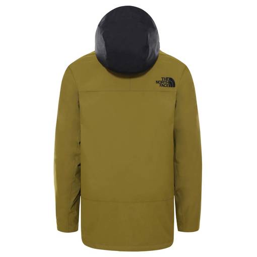 north face waterproof jacket green